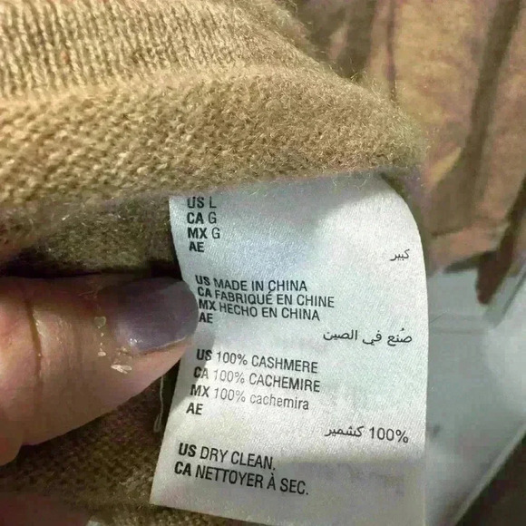 Charter Club Fair Isle Balloon-Sleeve Cashmere Sweater - Picture 5 of 5